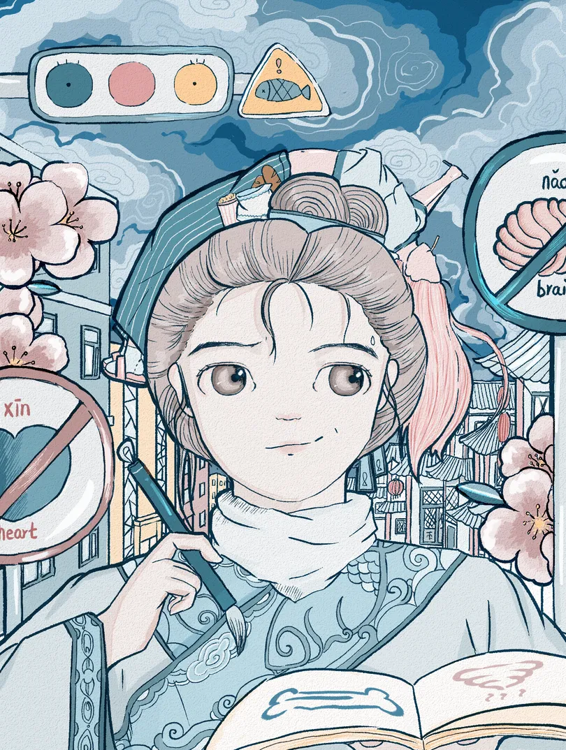 心似步绕