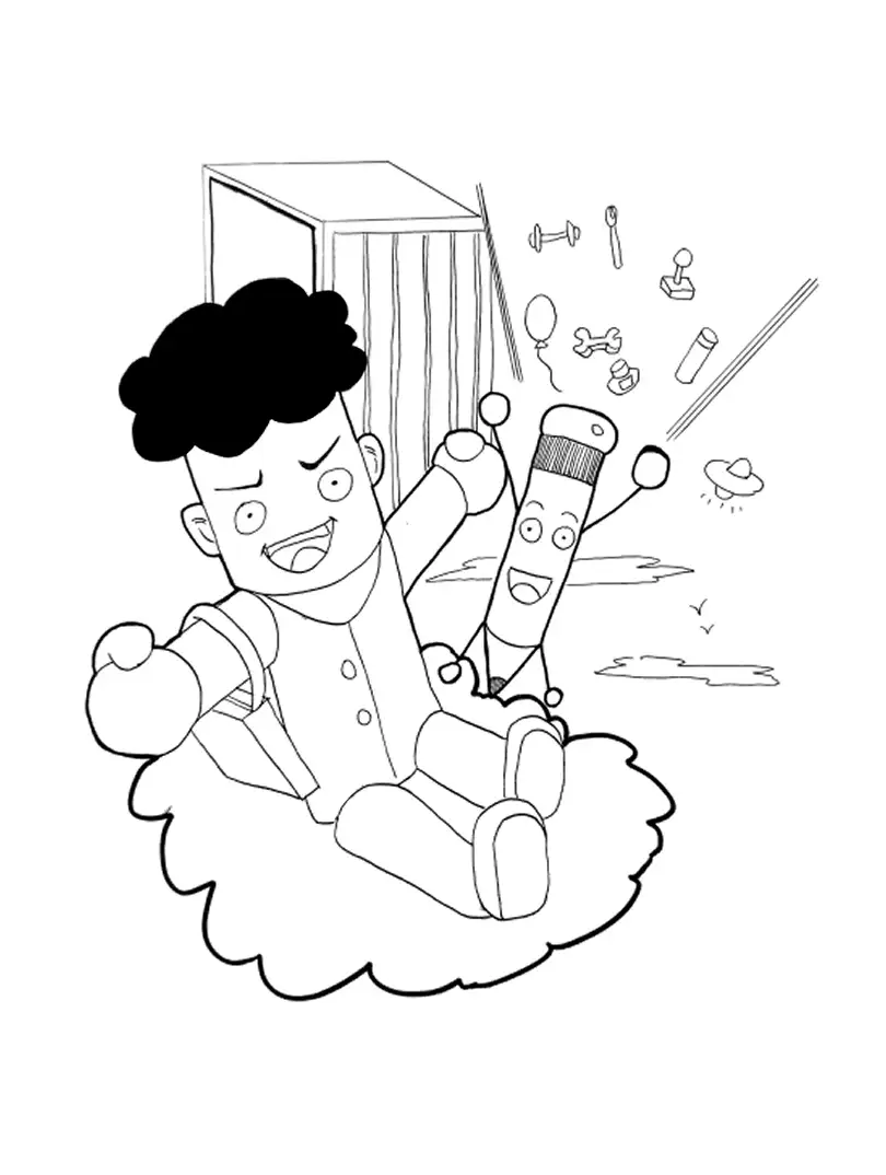 任劳愿与笔小画